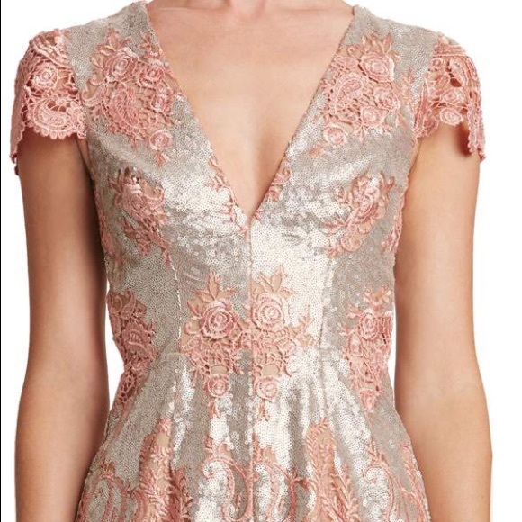 Sequin & Lace Romper - Picture 4 of 6